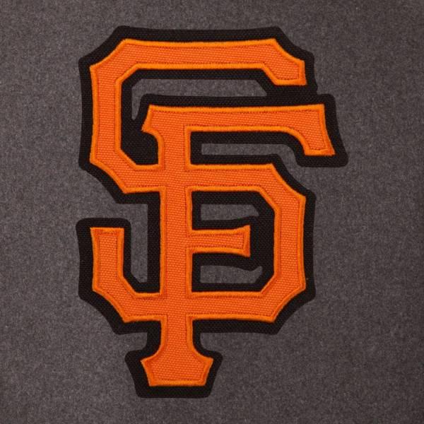 MLB公式 メンズ アウター スタジャン バーシティジャケット サンフランシスコ・ジャイアンツ SF Giantsの画像