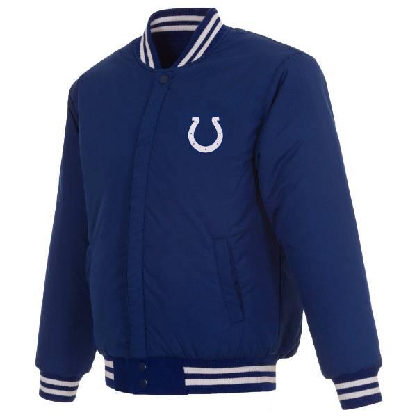 NFL コルツ レザースタジャン NFL スタジャン コルツ COLTS XL レザー 【公式通販】