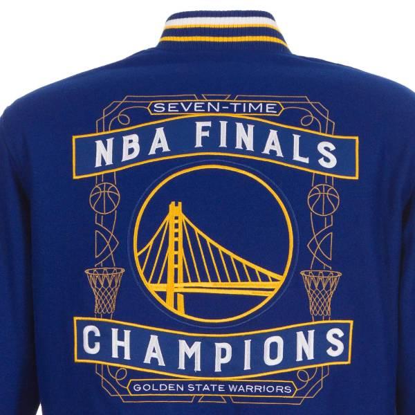 NBA公式 メンズ スタジャン バーシティジャケット アウター ゴールデン