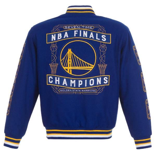 ゴールデンステート・ウォリアーズ カリー スタジャン NBA公式 メンズ スタジャン バーシティジャケット アウター ゴールデン