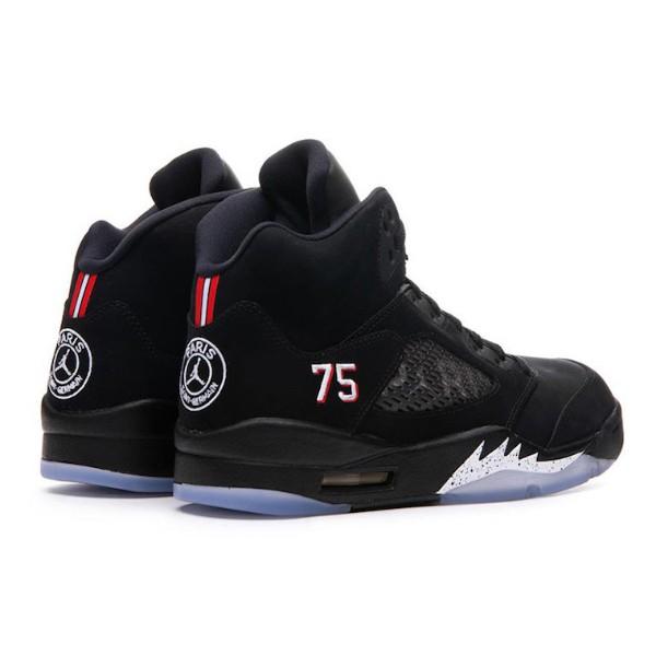 ジョーダン ナイキ NIKE メンズ スニーカー シューズ 靴 Jordan 5 Retro Paris Saint-Germain AV9175-001 ユニセックスの画像