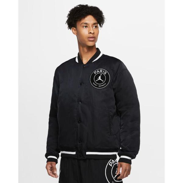 ナイキ NIKE ジョーダン Jordan メンズ スタジャン ジャケット アウター ジャンパー Jordan Paris Saint-Germain Varsity Jacketの画像