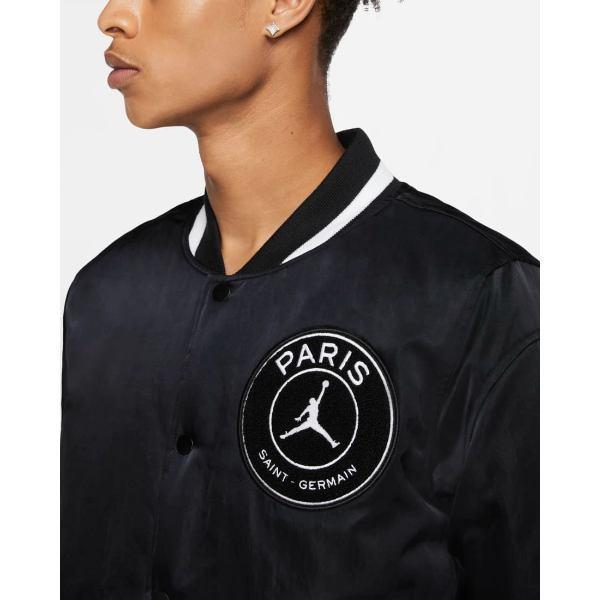 ナイキ NIKE ジョーダン Jordan メンズ スタジャン ジャケット アウター ジャンパー Jordan Paris Saint-Germain Varsity Jacketの画像