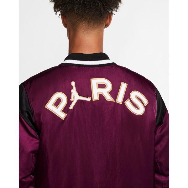ナイキ NIKE ジョーダン Jordan メンズ スタジャン ジャケット アウター ジャンパー Jordan Paris Saint-Germain Varsity Jacketの画像