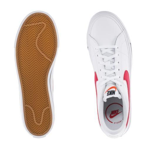 ナイキ Nike Court Legacy（White/University Red）（22.0-25.0cm）スニーカー 子供靴 レディース キッズ｜us-kidswear｜05