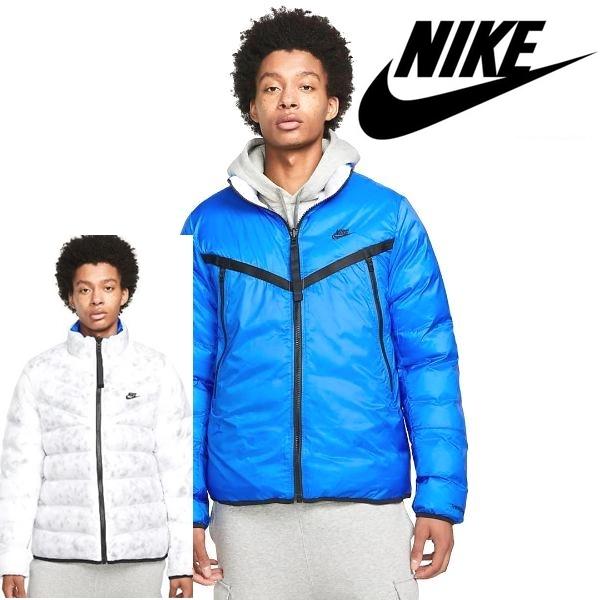 男の子向けプレゼント集結 アウター Nike ナイキ メンズ防寒ジャケット アウター Blue ジャケット Signal Reversible Repel Therma Fit Sportswear Nike メンズ ナイキ ジャンパー コート アウター