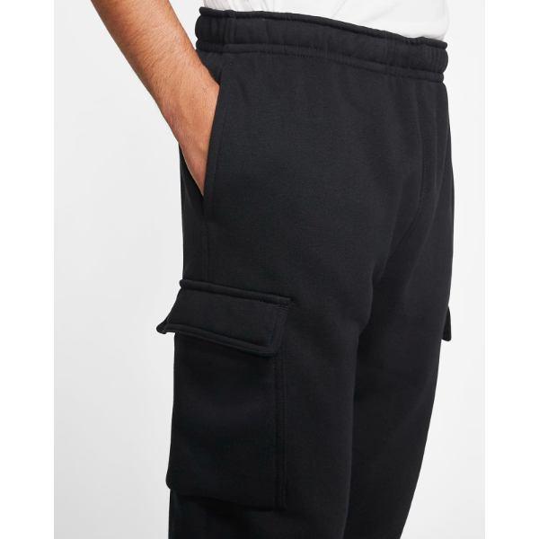 ナイキ Nike Sportswear Club Fleece Cargo Pants（Black） スウェットパンツ ジョガー メンズ｜us-kidswear｜02