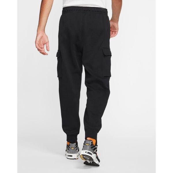 ナイキ Nike Sportswear Club Fleece Cargo Pants（Black） スウェットパンツ ジョガー メンズ｜us-kidswear｜03