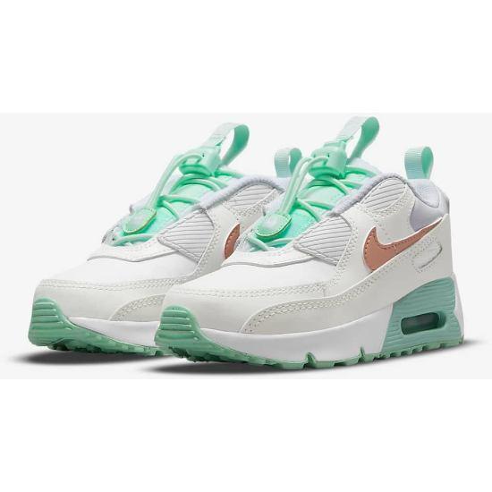 nike ナイキ Nike Air Max 90 Toggle Shoes（White） 男の子用スニーカー 子供靴 シューズ （-22.0cm）｜us-kidswear｜04