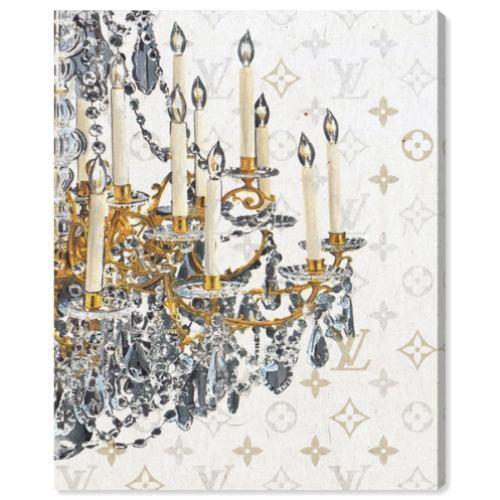 送料無料 Oliver Gal オリバーガル 61x76cm FANCY LIGHT II ヴィトン 絵画 キャンバス 模様替え インテリア