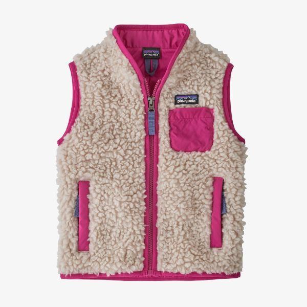 気質アップ パタゴニア Patagonia 子供用アウタージャケット パタゴニア Patagonia 子供用アウター 女の子 男の子 Pink W Mythic フリースベストジャケット Natural Retro X 子ども服 Www Croftheadholidaypark Co Uk