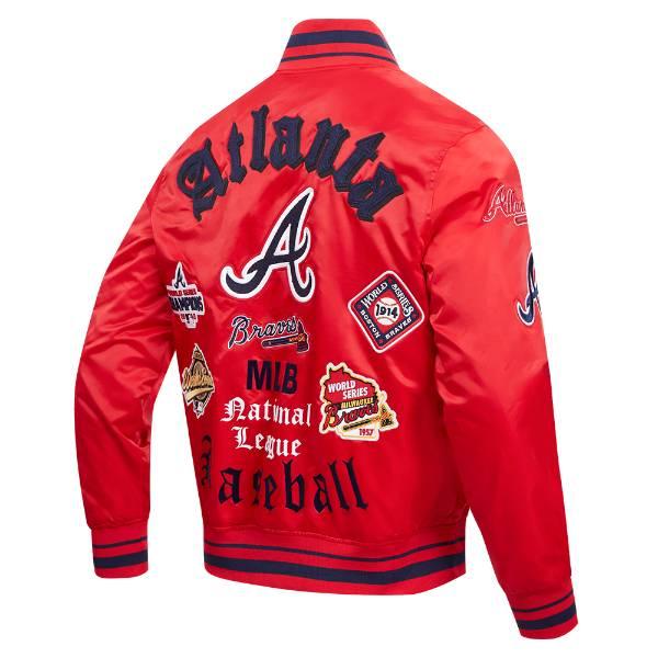 プロスタンダード MLB公式 メンズ アウタージャケット サテン