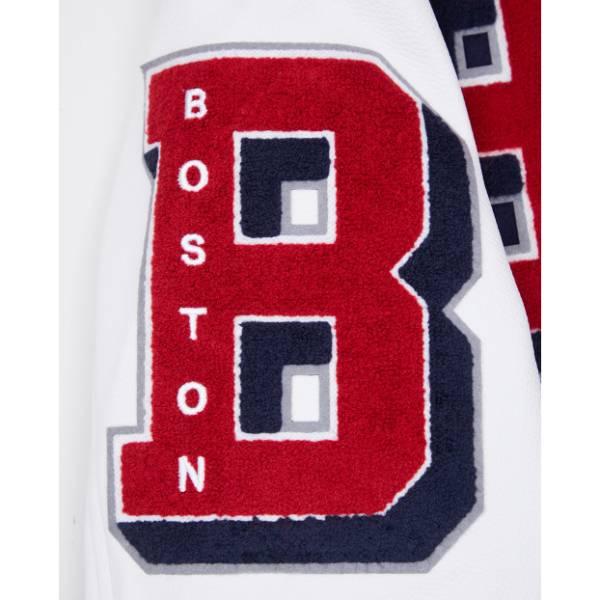 プロスタンダード MLB公式 メンズ アウター バーシティジャケット スタジャン ボストン・レッドソックス 吉田正尚 BOSTON RED SOX MASHUP VARSITY JACKETの画像