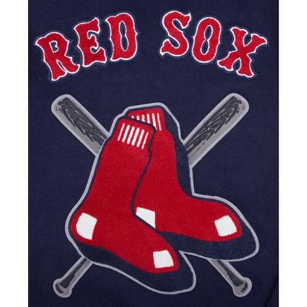 プロスタンダード MLB公式 メンズ アウター バーシティジャケット スタジャン ボストン・レッドソックス 吉田正尚 BOSTON RED SOX MASHUP VARSITY JACKETの画像