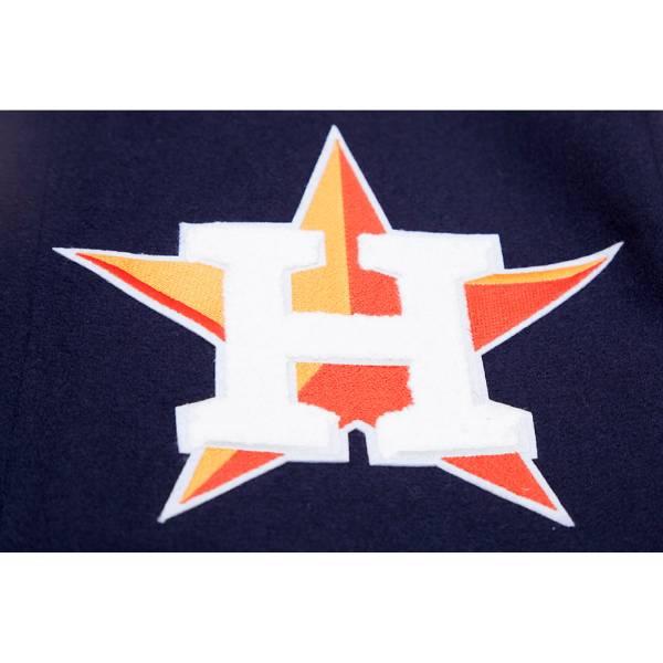 Pro Standard プロスタンダード MLB公式 メンズ アウター バーシティジャケット スタジャン ヒューストン・アストロズ MASHUP VARSITY JACKETの画像