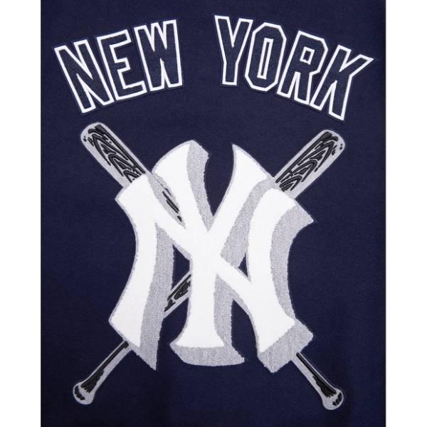 Pro Standard プロスタンダード MLB公式 メンズ アウター バーシティジャケット スタジャン ニューヨーク・ヤンキース NEW YORK YANKEES MASHUP VARSITY JACKETの画像