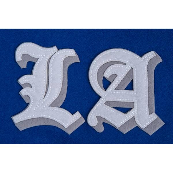 プロスタンダード MLB公式 メンズ アウター ジャケット スタジャン ロサンゼルス・ドジャース 大谷翔平 山本由伸 LOS ANGELES DODGERSの画像