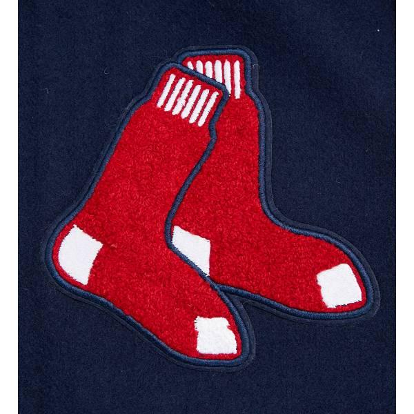 プロスタンダード MLB公式 メンズ アウター バーシティジャケット スタジャン ボストン・レッドソックス 吉田正尚 BOSTON RED SOX SCRIPT TAIL VARSITYの画像