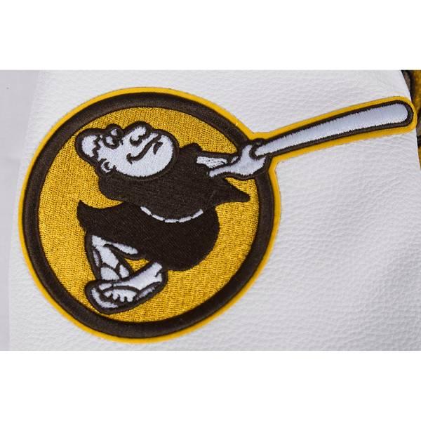 プロスタンダード MLB公式 メンズ アウター バーシティジャケット スタジャン サンディエゴ・パドレス ダルビッシュ有 SAN DIEGO PADRES SCRIPT TAIL VARSITYの画像