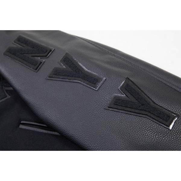 プロスタンダード MLB公式 メンズ アウター バーシティジャケット スタジャン ニューヨーク・ヤンキース NEW YORK YANKEES TRIPLE BLACK VARSITY JACKETの画像
