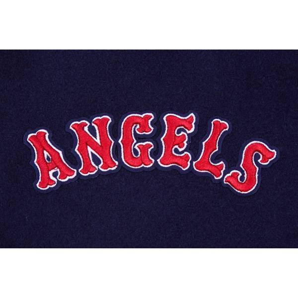 プロスタンダード MLB公式 メンズ アウター ジャケット スタジャン ロサンゼルス・エンゼルス 大谷翔平 LOS ANGELES ANGELS RETRO CLASSIC VARSITY JACKETの画像