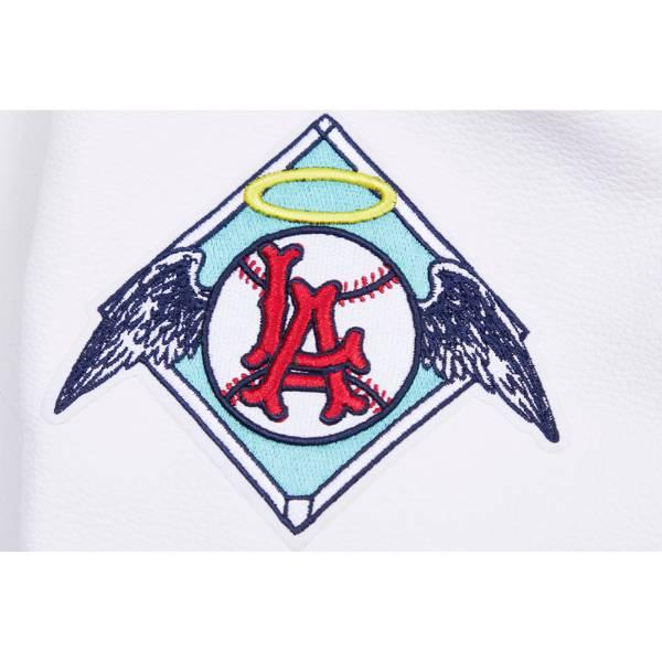 プロスタンダード MLB公式 メンズ アウター ジャケット スタジャン ロサンゼルス・エンゼルス 大谷翔平 LOS ANGELES ANGELS RETRO CLASSIC VARSITY JACKETの画像
