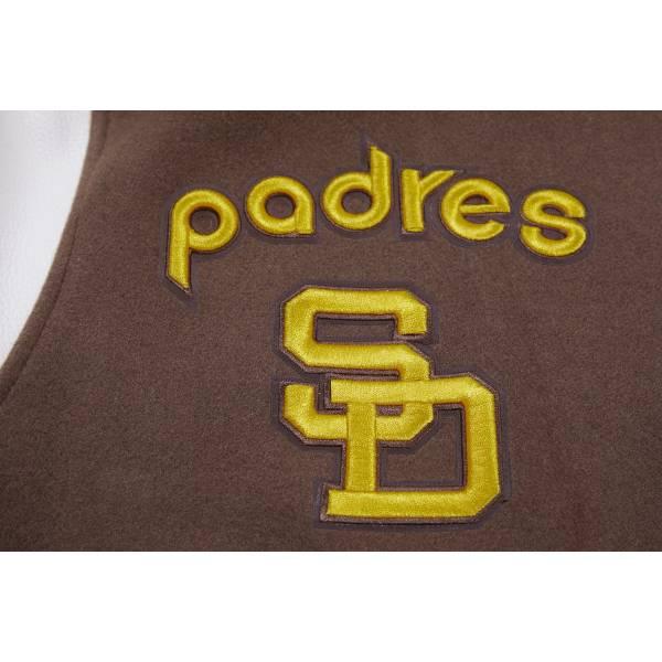 プロスタンダード MLB公式 メンズ アウター ジャケット スタジャン サンディエゴ・パドレス ダルビッシュ有 SAN DIEGO PADRES RETRO CLASSIC VARSITY JACKETの画像