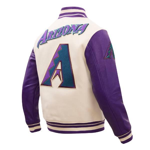 プロスタンダード MLB公式 メンズ アウター ジャケット スタジャン アリゾナ・ダイヤモンドバックス ARIZONA DIAMONDBACKS RETRO CLASSIC VARSITY JACKETの画像