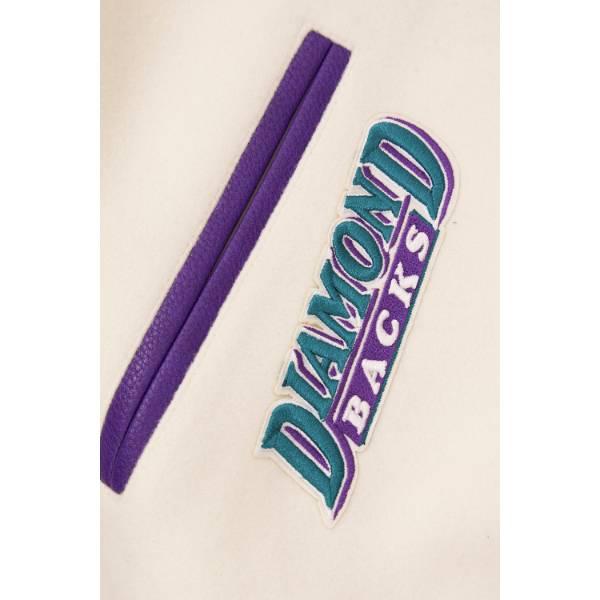 プロスタンダード MLB公式 メンズ アウター ジャケット スタジャン アリゾナ・ダイヤモンドバックス ARIZONA DIAMONDBACKS RETRO CLASSIC VARSITY JACKETの画像