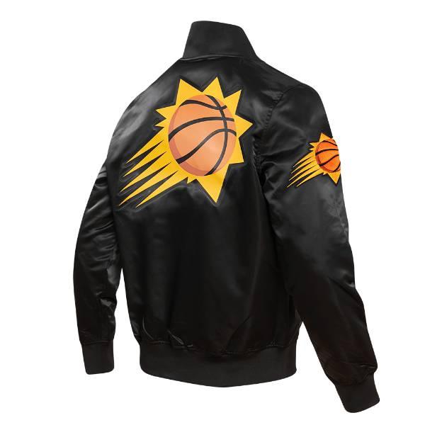 プロスタンダード NBA メンズ アウター ナイロンジャケット サテン 