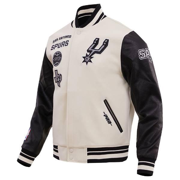 プロスタンダード NBA メンズ アウター ジャケット スタジャン ビクター・ウェンバンヤマ サンアントニオ・スパーズ SAN ANTONIO SPURSKETの画像