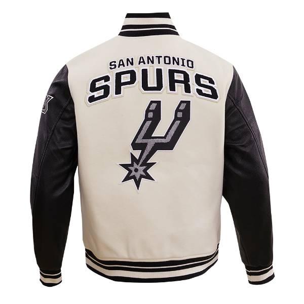 プロスタンダード NBA メンズ アウター ジャケット スタジャン ビクター・ウェンバンヤマ サンアントニオ・スパーズ SAN ANTONIO SPURSKETの画像