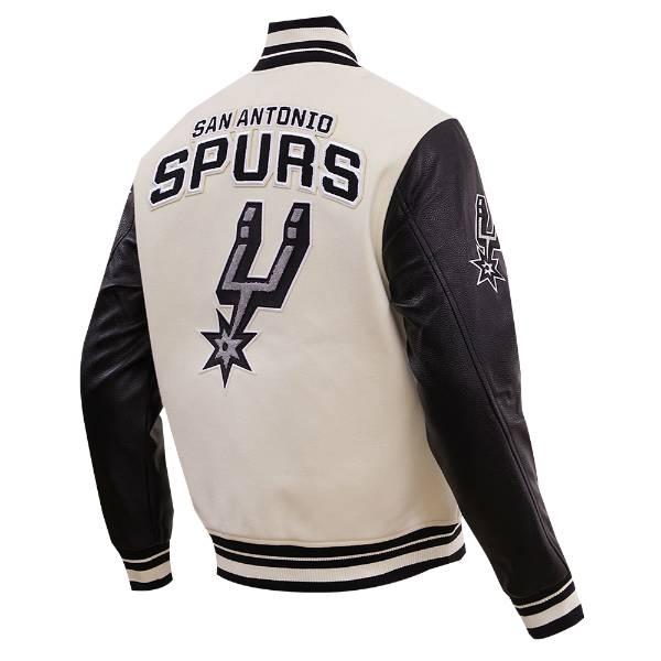 プロスタンダード NBA メンズ アウター ジャケット スタジャン ビクター・ウェンバンヤマ サンアントニオ・スパーズ SAN ANTONIO SPURSKETの画像
