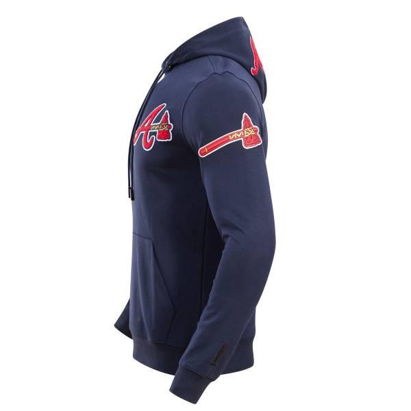 Pro Standard プロスタンダード MLB公式 メンズ パーカー フーディー 長袖トップス アトランタ・ブレーブス ATLANTA BRAVES CLASSIC CHENILLE HOODIE_1