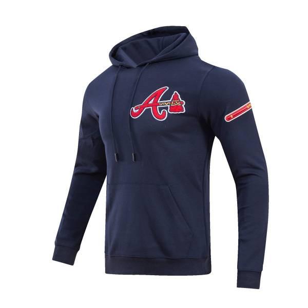 Pro Standard プロスタンダード MLB公式 メンズ パーカー フーディー 長袖トップス アトランタ・ブレーブス ATLANTA BRAVES CLASSIC CHENILLE HOODIE_3