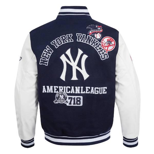 ヤンキース スタジャン テディジャケット　yankees ny Fanatics（ファナティクス） ジャケット MLB New York Yankees LOGO