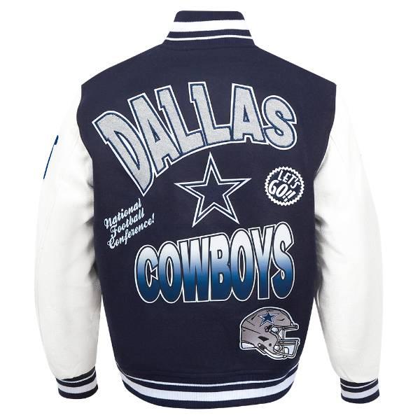 プロスタンダード NFL公式 メンズ アウター ジャケット スタジャン アメフト ダラス・カウボーイズ DALLAS COWBOYSの画像