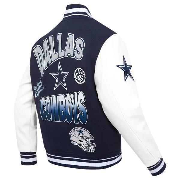 プロスタンダード NFL公式 メンズ アウター ジャケット スタジャン アメフト ダラス・カウボーイズ DALLAS COWBOYSの画像