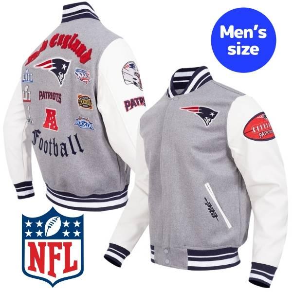 NFL公式 メンズ アウター バーシティジャケット スタジャン アメフト 