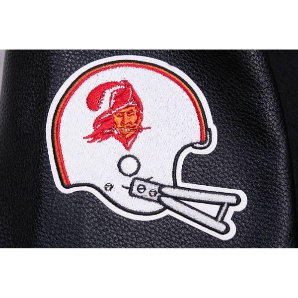 プロスタンダード NFL公式 メンズ アウター ジャケット スタジャン タンパベイ・バッカニアーズ TAMPA BAY BUCCANEERS RETRO CLASSIC RIB WOOL VARSITY JACKETの画像