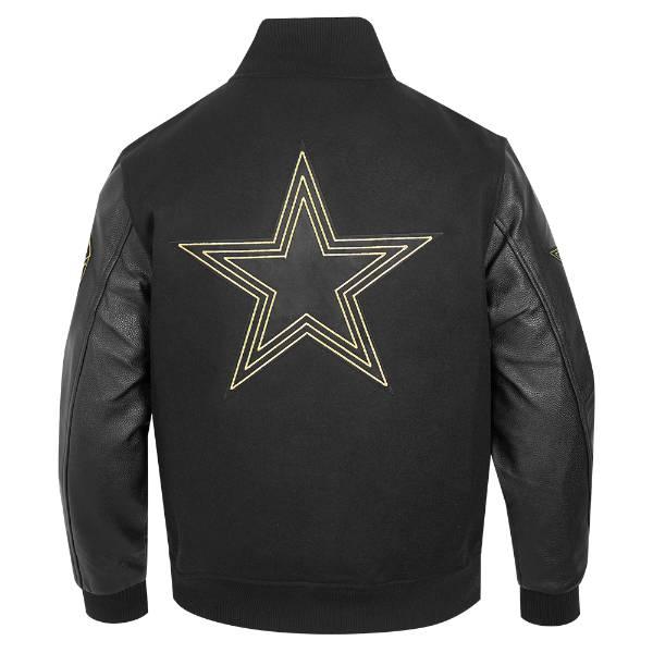NFL公式 メンズ アウター バーシティジャケット スタジャン アメフト ダラス・カウボーイズ DALLAS COWBOYS WOOL VARSITY JACKET プロスタンダードの画像