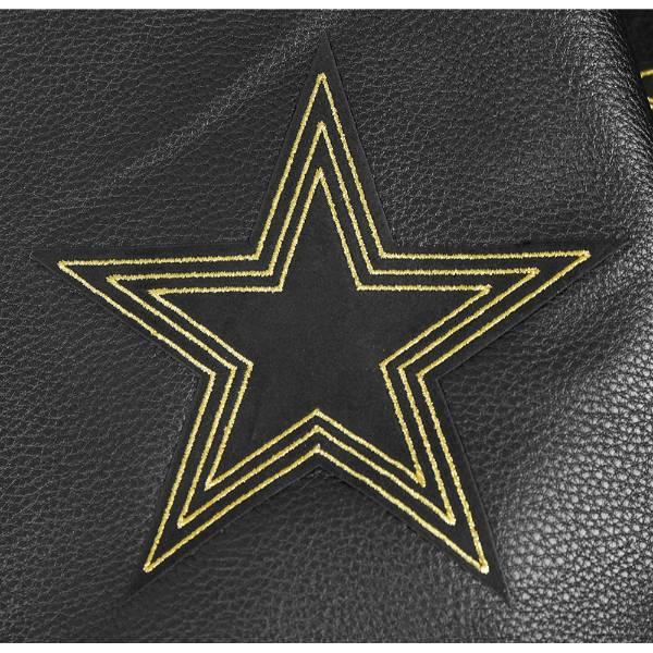 NFL公式 メンズ アウター バーシティジャケット スタジャン アメフト ダラス・カウボーイズ DALLAS COWBOYS WOOL VARSITY JACKET プロスタンダードの画像