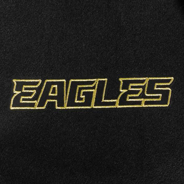 プロスタンダード NFL公式 メンズ アウター ジャケット スタジャン フィラデルフィア・イーグルス PHILADELPHIA EAGLES BLACK & GOLD WOOL VARSITY JACKETの画像