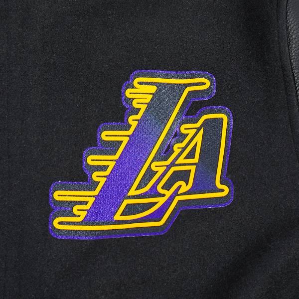 プロスタンダード NBA公式 メンズ アウター ジャケット スタジャン ロサンゼルス・レイカーズ レブロン 八村塁 LOS ANGELES LAKERSの画像