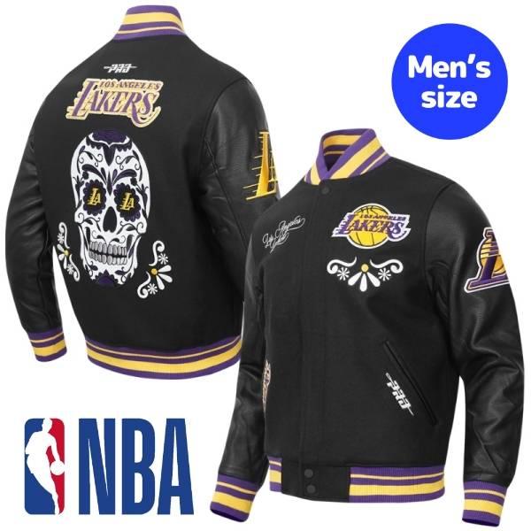 ロサンゼルス・レイカーズ スタジャン Prostandard Lakers ロサンゼルス レイカーズ ジャケット スタジャン