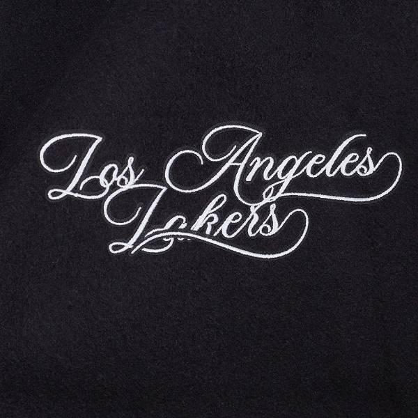 プロスタンダード NBA公式 メンズ アウター ジャケット スタジャン ロサンゼルス・レイカーズ レブロン 八村塁 LOS ANGELES LAKERS SUGAR SKULL VARSITY JACKETの画像