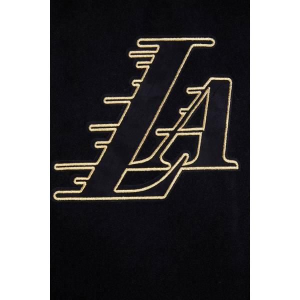 プロスタンダード NBA公式 メンズ アウター ジャケット スタジャン ロサンゼルス・レイカーズ レブロン 八村塁 LOS ANGELES LAKERSの画像