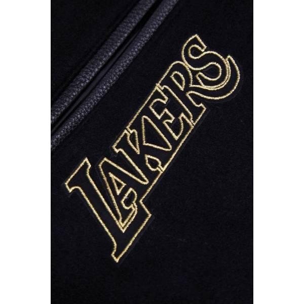 プロスタンダード NBA公式 メンズ アウター ジャケット スタジャン ロサンゼルス・レイカーズ レブロン 八村塁 LOS ANGELES LAKERSの画像