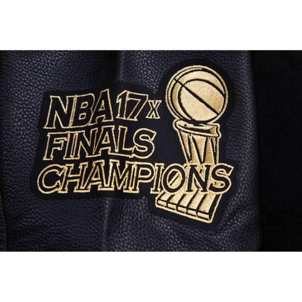 プロスタンダード NBA公式 メンズ アウター ジャケット スタジャン ロサンゼルス・レイカーズ レブロン 八村塁 LOS ANGELES LAKERSの画像