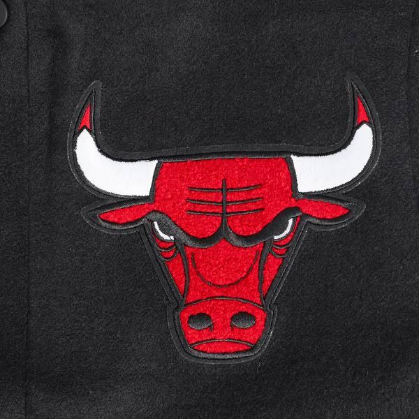 Pro Standard プロスタンダード NBA公式 メンズ アウター バーシティジャケット スタジャン ジャンパー シカゴ・ブルズ CHICAGO BULLS AREA CODE VARSITY JACKETの画像